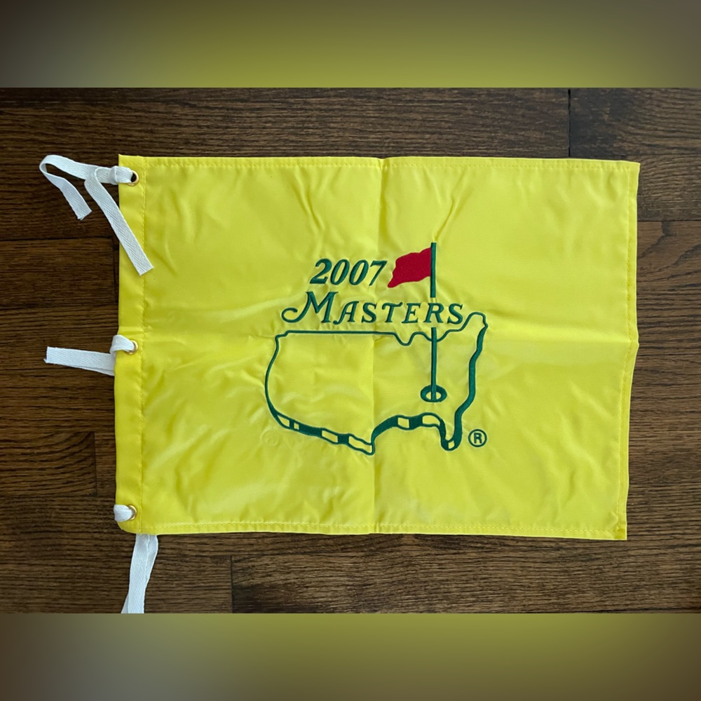 Masters Pin Flag 2007 Augusta, GA The Masters Golf Pin Flag 2007 NEW Golf Flag